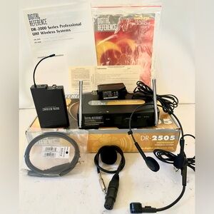 Audio-Technica DR-2505 Digital Reference Instrument 8Channel UHF Wireless System